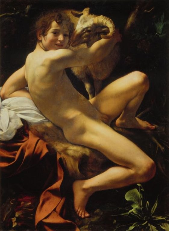 caravaggio keresztelő