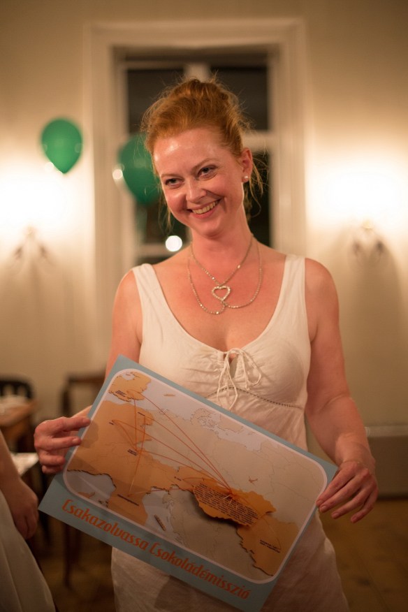 a legendás csokoládémisszió-térkép