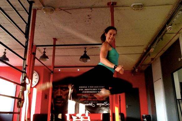 őzugrás, a bordásfal alapján 110 centis